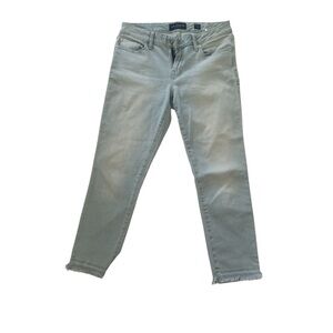 Lucky Brand Women's Light Gray Straight Leg Jeans